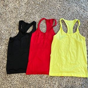 Lululemon Swiftly tech tank top bundle